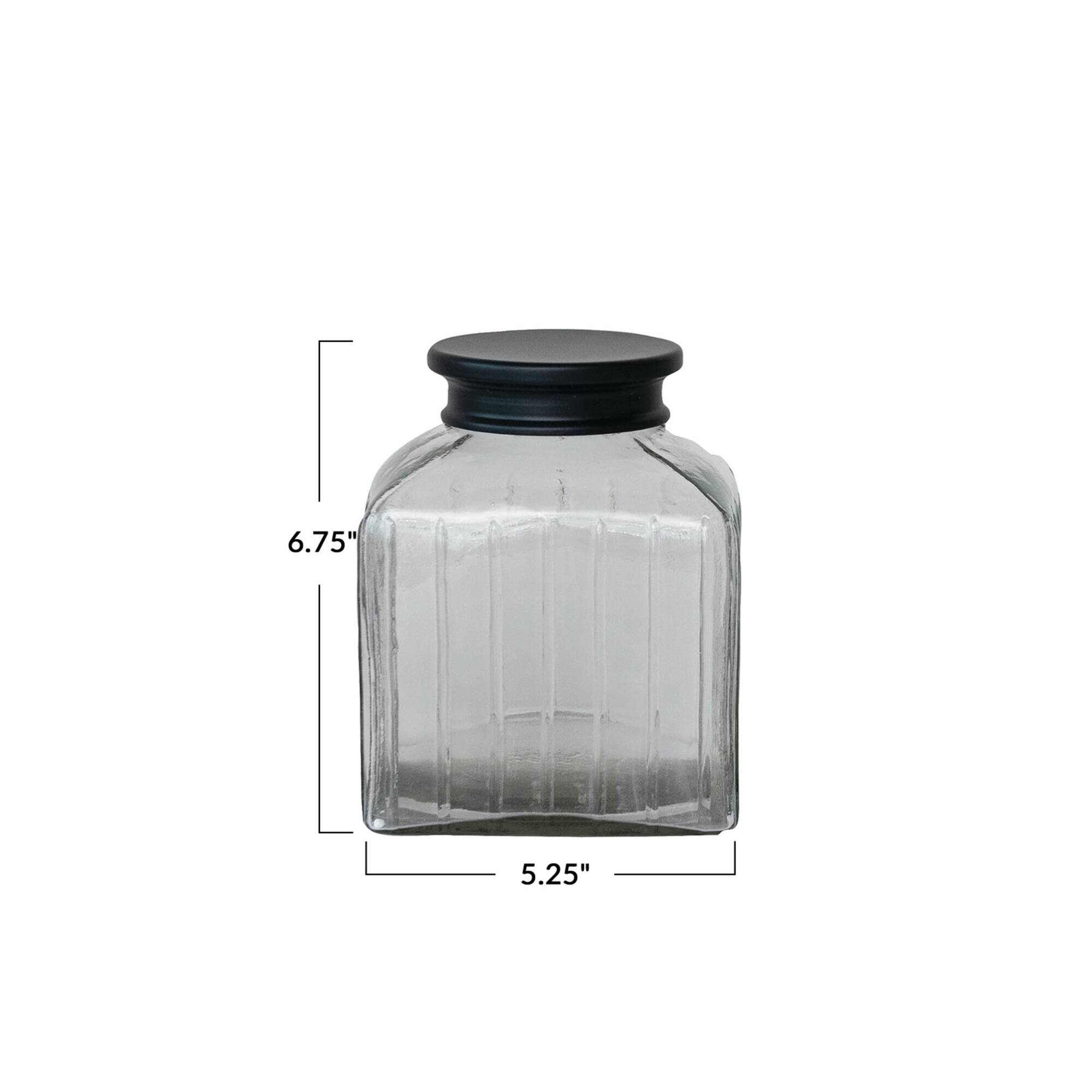 Hello Honey® Hello Honey Square Glass Jar with Lid